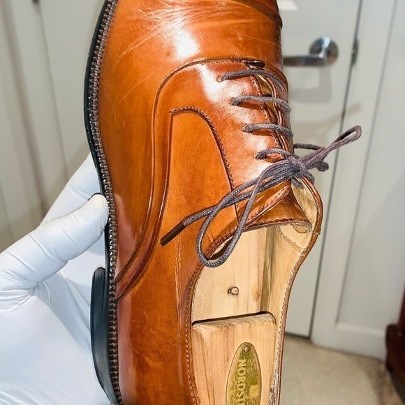 Johnston Murphy Cellini Cap Toe Oxford. - Picture 15 of 16